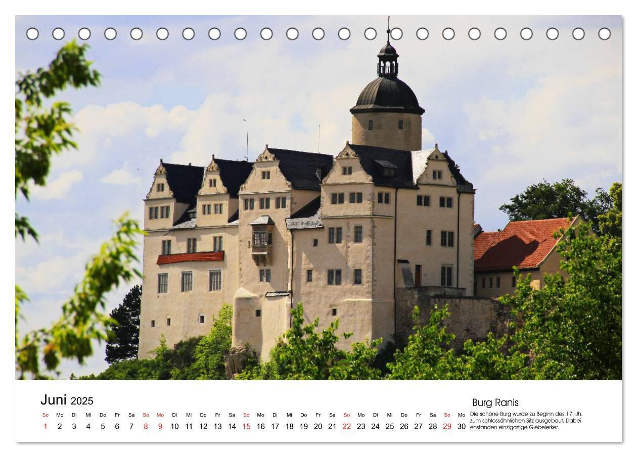 Bild: 9783435518203 | Deutschlands Burgen - Von der Burg zum Schloss (Tischkalender 2025...