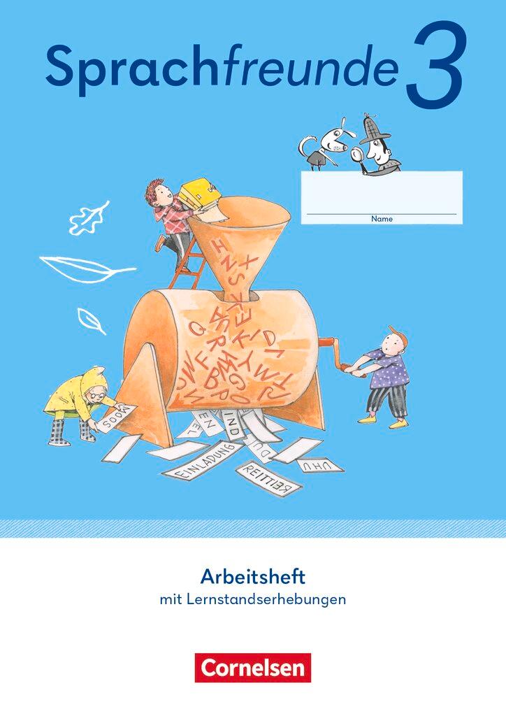 Cover: 9783464803233 | Sprachfreunde 3. Schuljahr. Arbeitsheft Schulausgangsschrift -...