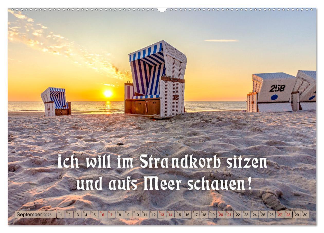 Bild: 9783435053124 | Sehnsucht zum Meer (Wandkalender 2025 DIN A2 quer), CALVENDO...