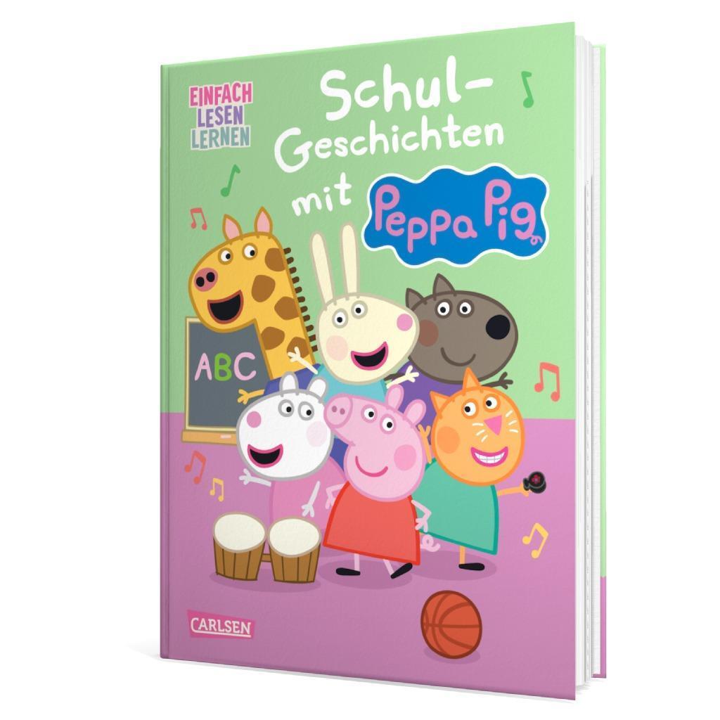 Bild: 9783551690371 | Peppa Wutz: Schul-Geschichten mit Peppa Pig | Steffi Korda | Buch