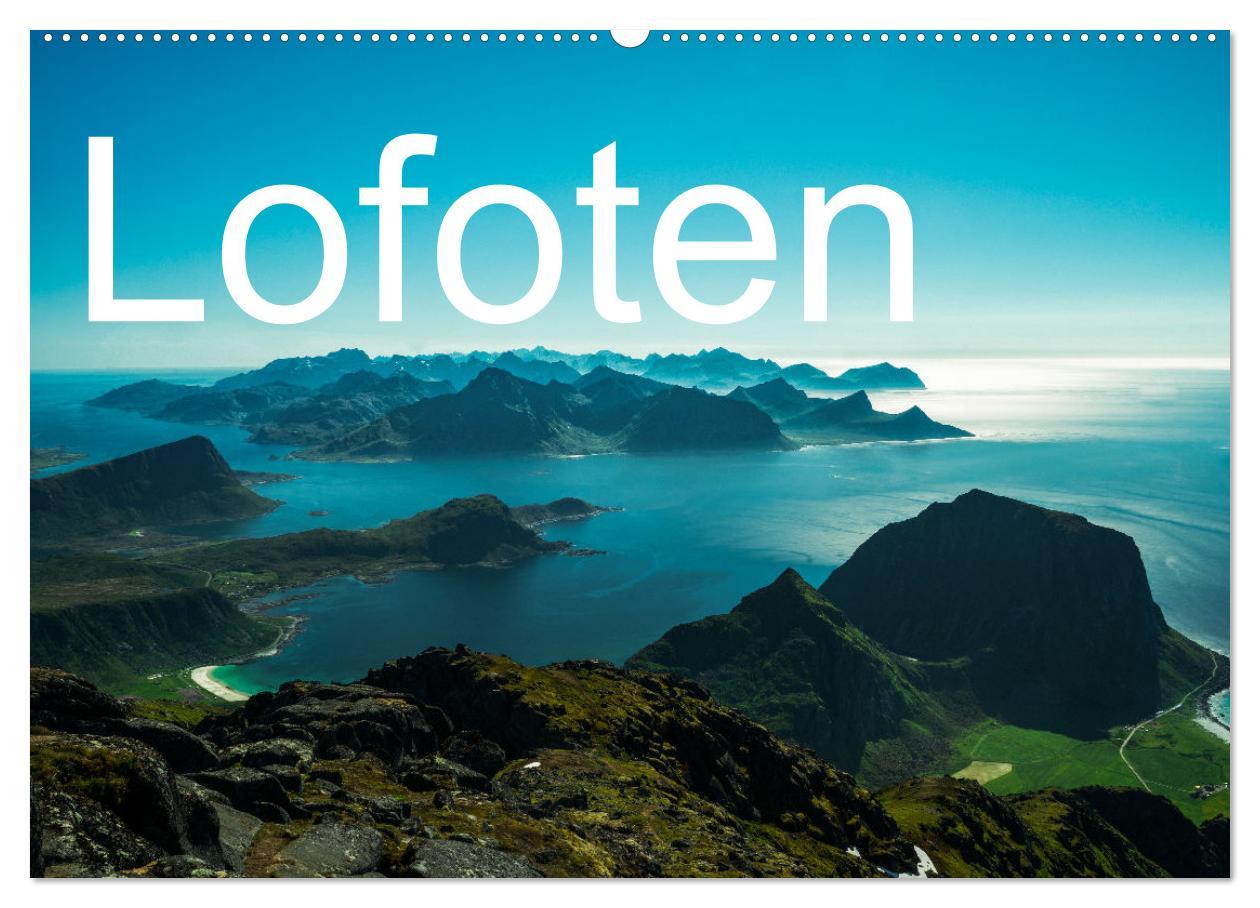 Cover: 9783435009046 | Lofoten (Wandkalender 2025 DIN A2 quer), CALVENDO Monatskalender