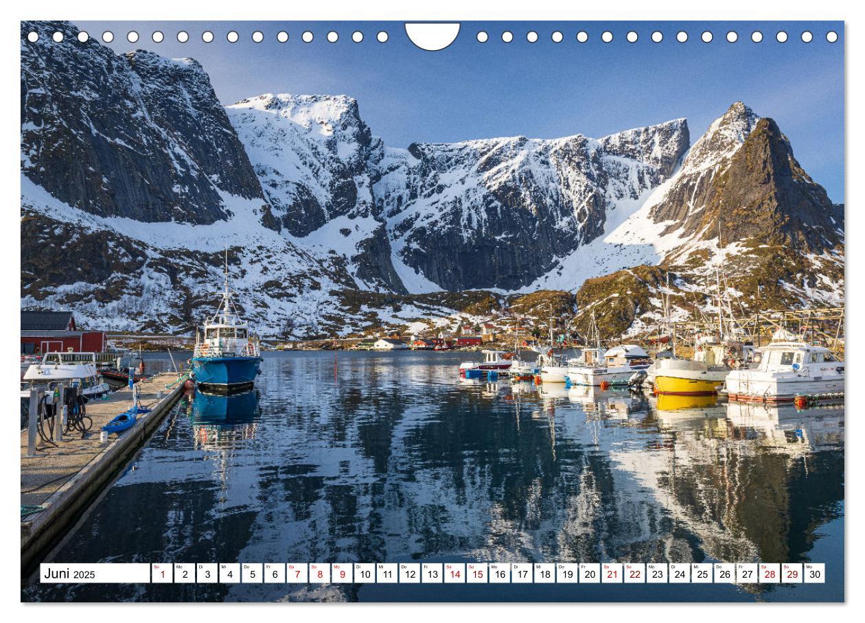 Bild: 9783383974267 | Licht des Nordens - LOFOTEN (Wandkalender 2025 DIN A4 quer),...