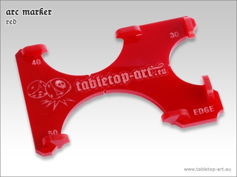 Cover: 610098490005 | Arc-Marker - Rot | Auslaufartikel | deutsch | Tabletop-Art