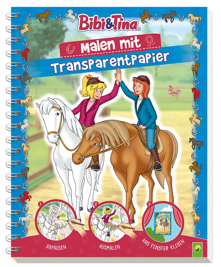 Cover: 9783849928025 | Bibi &amp; Tina - Malen mit Transparentpapier | Verlag | Taschenbuch