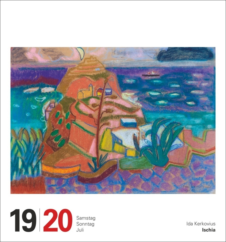 Bild: 9783840033322 | Kunst Tagesabreißkalender 2025 - Kulturkalender - Künstler, Werke,...