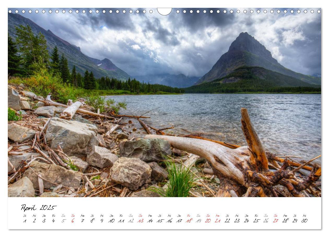 Bild: 9783435665648 | Glacier National Park Montana - USA (Wandkalender 2025 DIN A3...