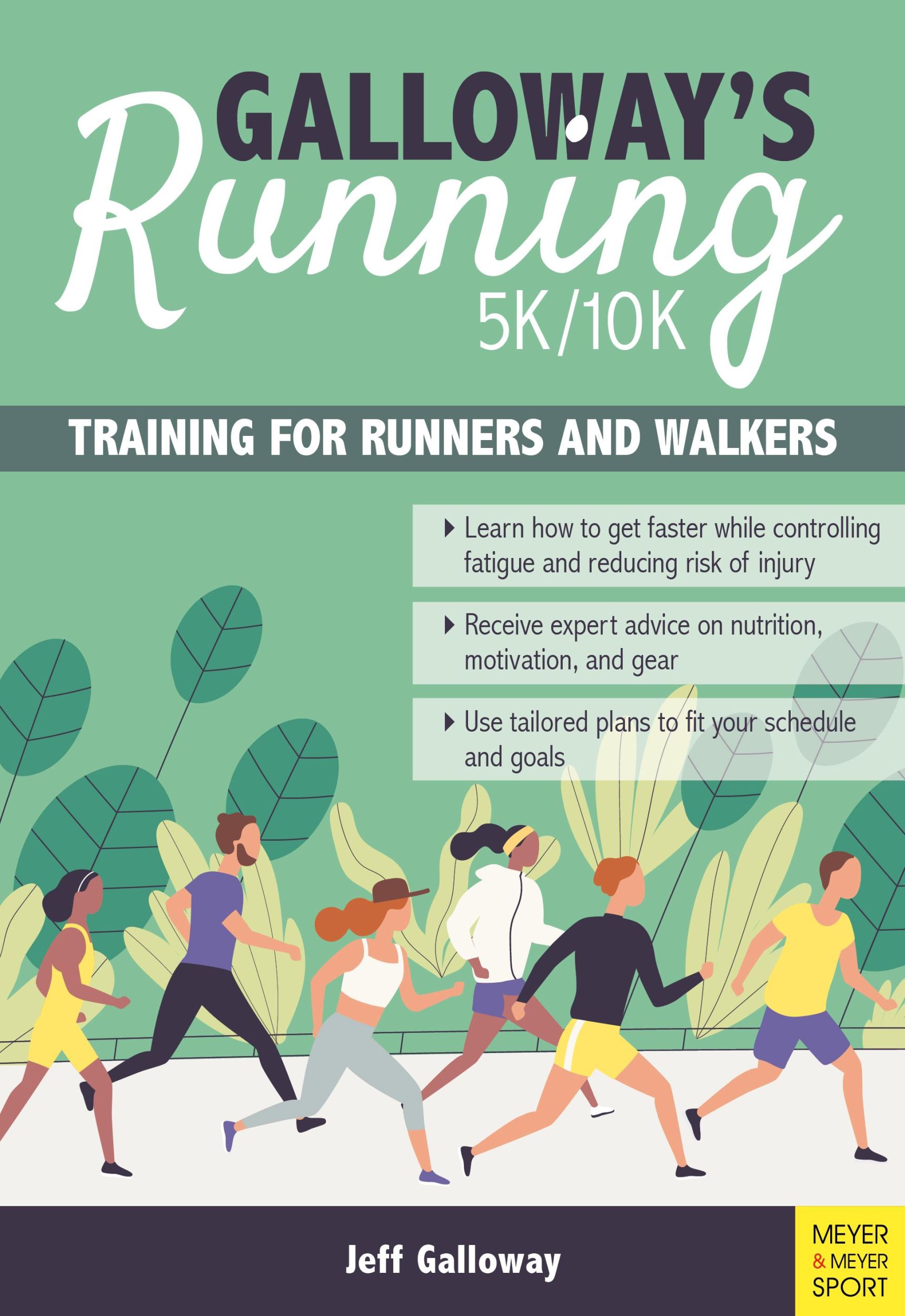 Cover: 9781782552062 | Galloway's 5k/10k Running | Training for Runners &amp; Walkers | Galloway