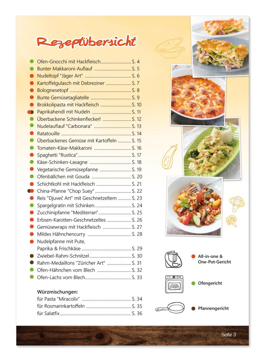 Bild: 9783943807950 | Mix ohne Fix - BAND 3! | Lieblingsgerichte aus dem Thermomix® | 36 S.