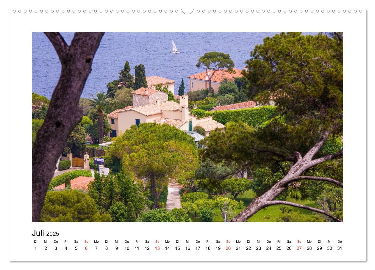 Bild: 9783435592807 | COTE D'AZUR Impressionen (Wandkalender 2025 DIN A2 quer), CALVENDO...