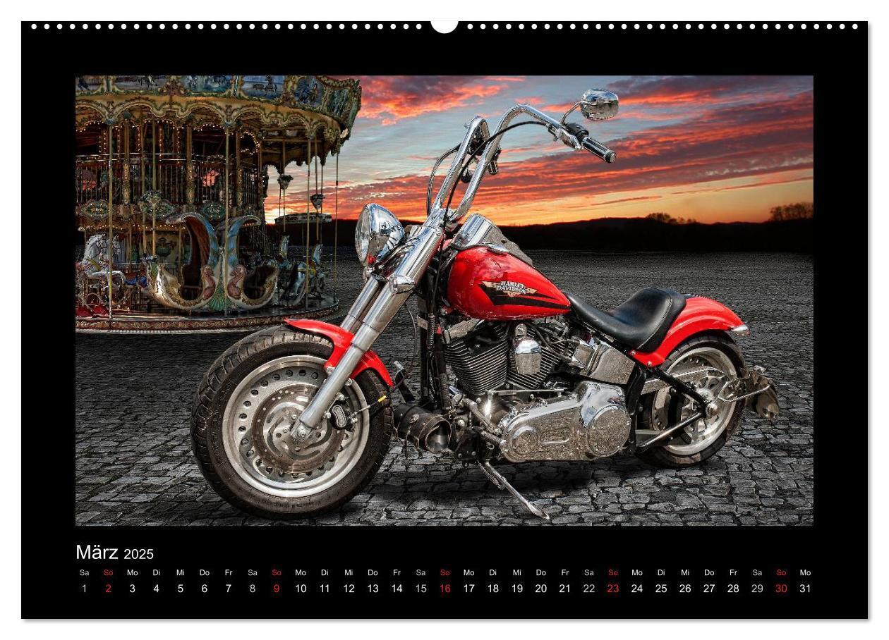 Bild: 9783435708505 | Motorrad-Träume ¿ Chopper und Custombikes (Wandkalender 2025 DIN A2...