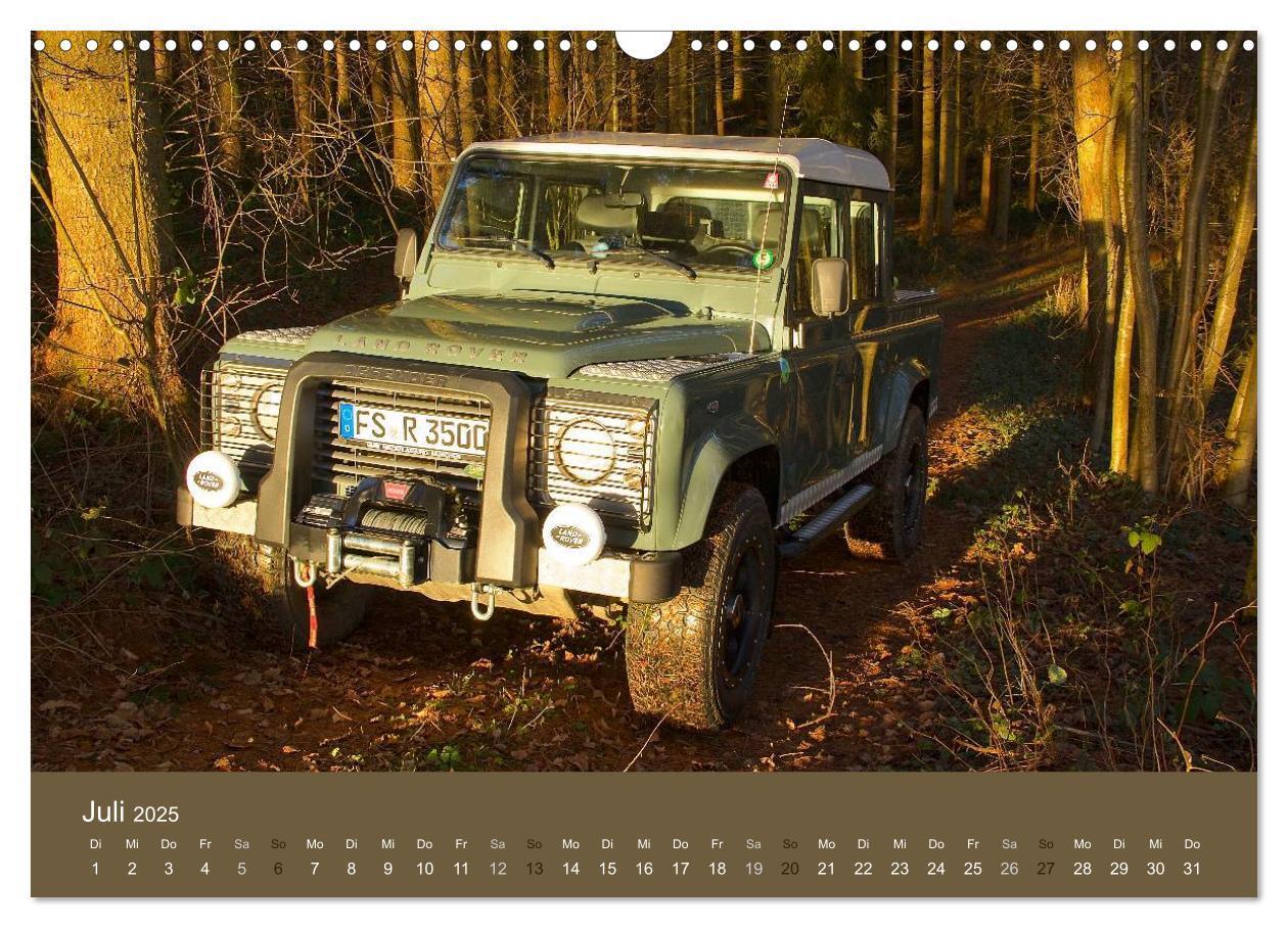 Bild: 9783435505890 | Defender für's Grobe (Wandkalender 2025 DIN A3 quer), CALVENDO...