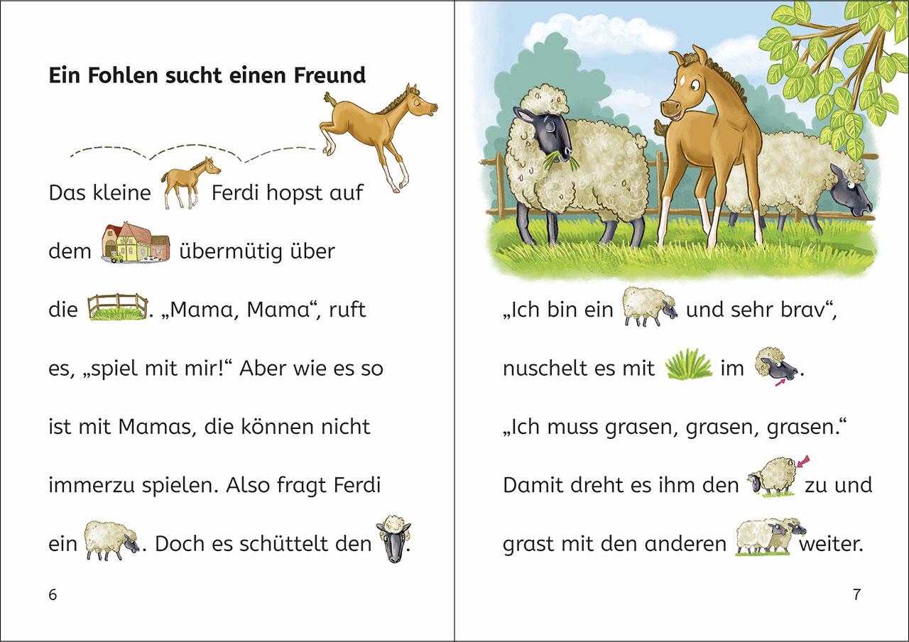 Bild: 9783743217881 | Bildermaus - Ein Freund für das kleine Fohlen | Eva Hierteis | Buch