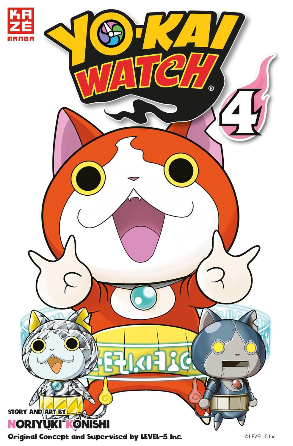 Cover: 9782889218318 | Yo-kai Watch 04 | Noriyuki Konishi (u. a.) | Taschenbuch | Deutsch