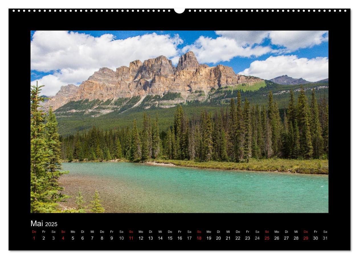 Bild: 9783435679614 | KANADA - Rocky Mountains (Wandkalender 2025 DIN A2 quer), CALVENDO...