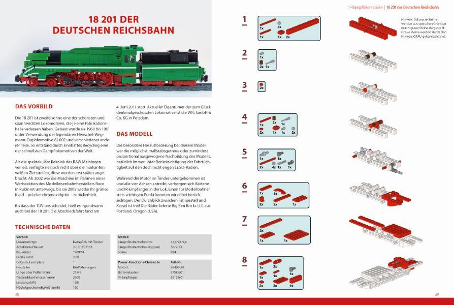 Bild: 9783964530882 | LEGO®-Loks bauen! | Ralf J. Klumb (u. a.) | Buch | 192 S. | Deutsch