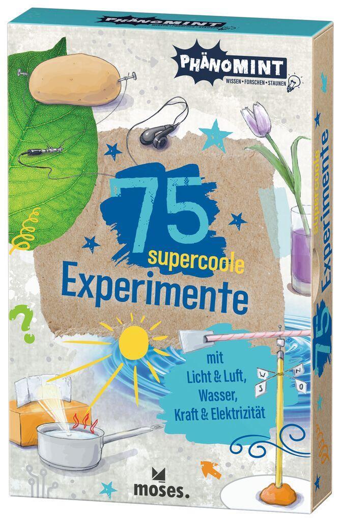 Cover: 9783964551078 | PhänoMINT 75 supercoole Experimente mit Licht & Luft, Wasser, Kraft...