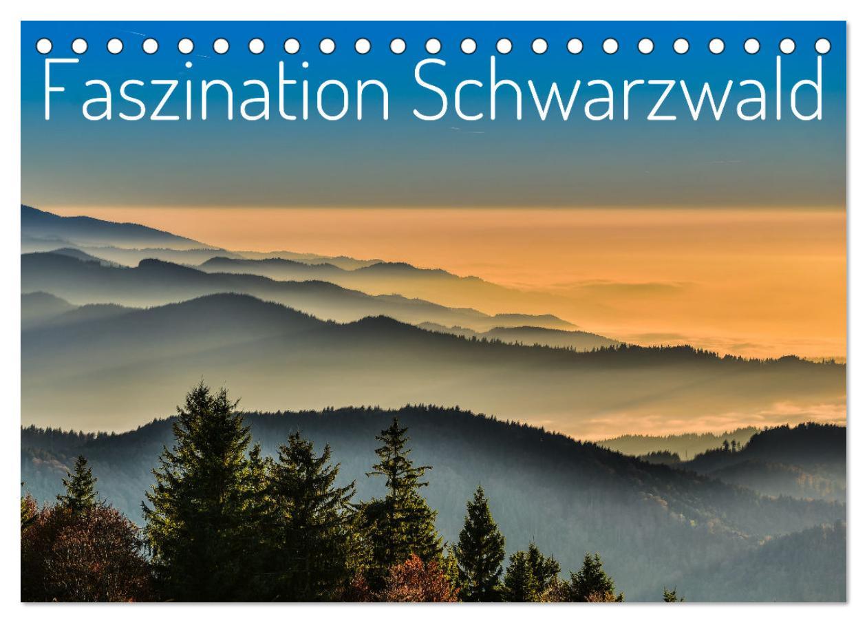 Cover: 9783457235546 | Faszination Schwarzwald (Tischkalender 2025 DIN A5 quer), CALVENDO...