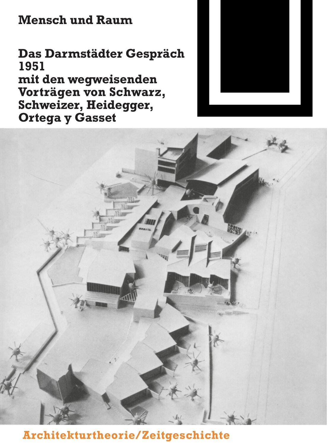 Cover: 9783035601251 | Mensch und Raum | Otto Bartning | Taschenbuch | Bauwelt Fundamente