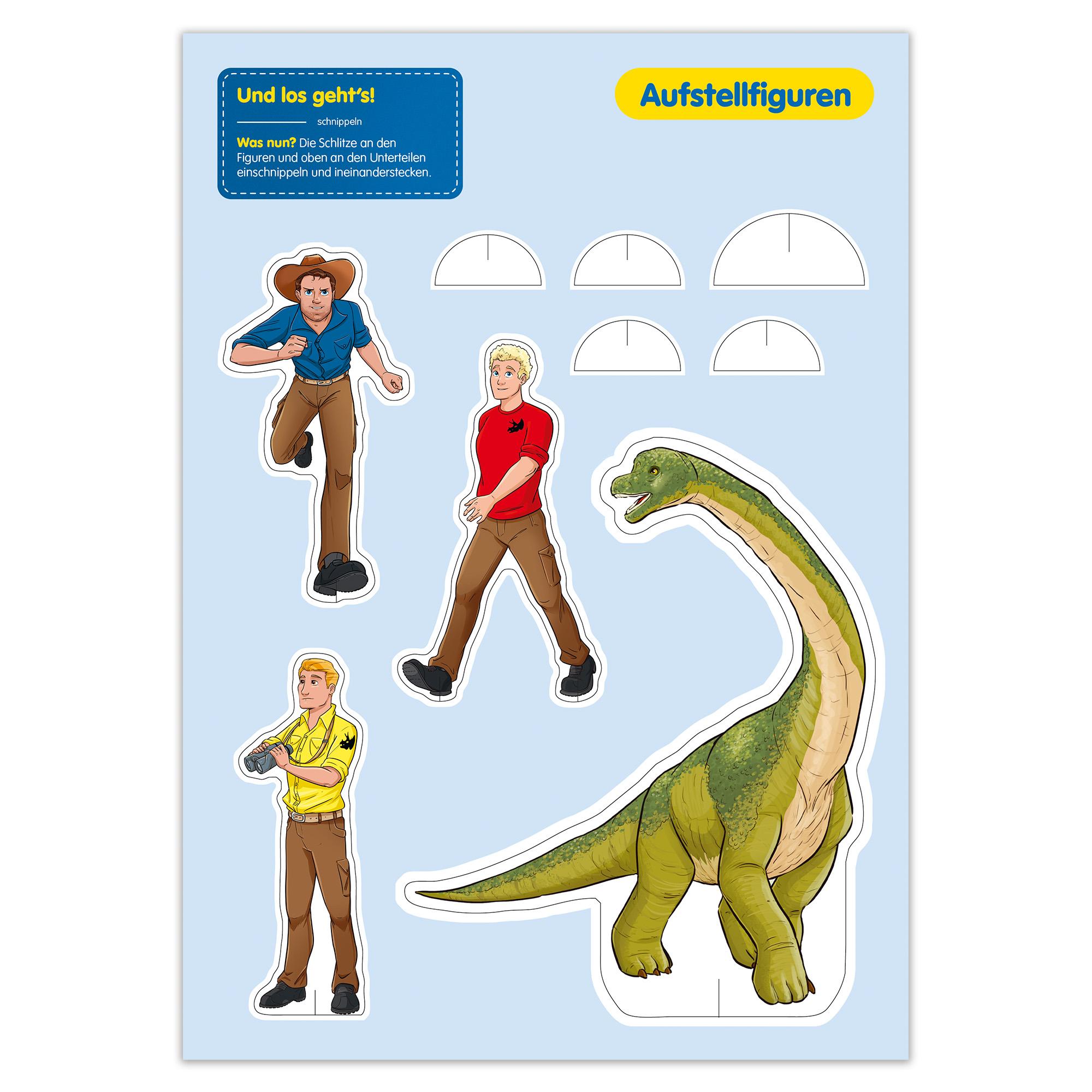 Bild: 4260188019539 | Schnippeln-Kleben-Fertig - Schleich Dinos | Taschenbuch | 52 S. | 2025