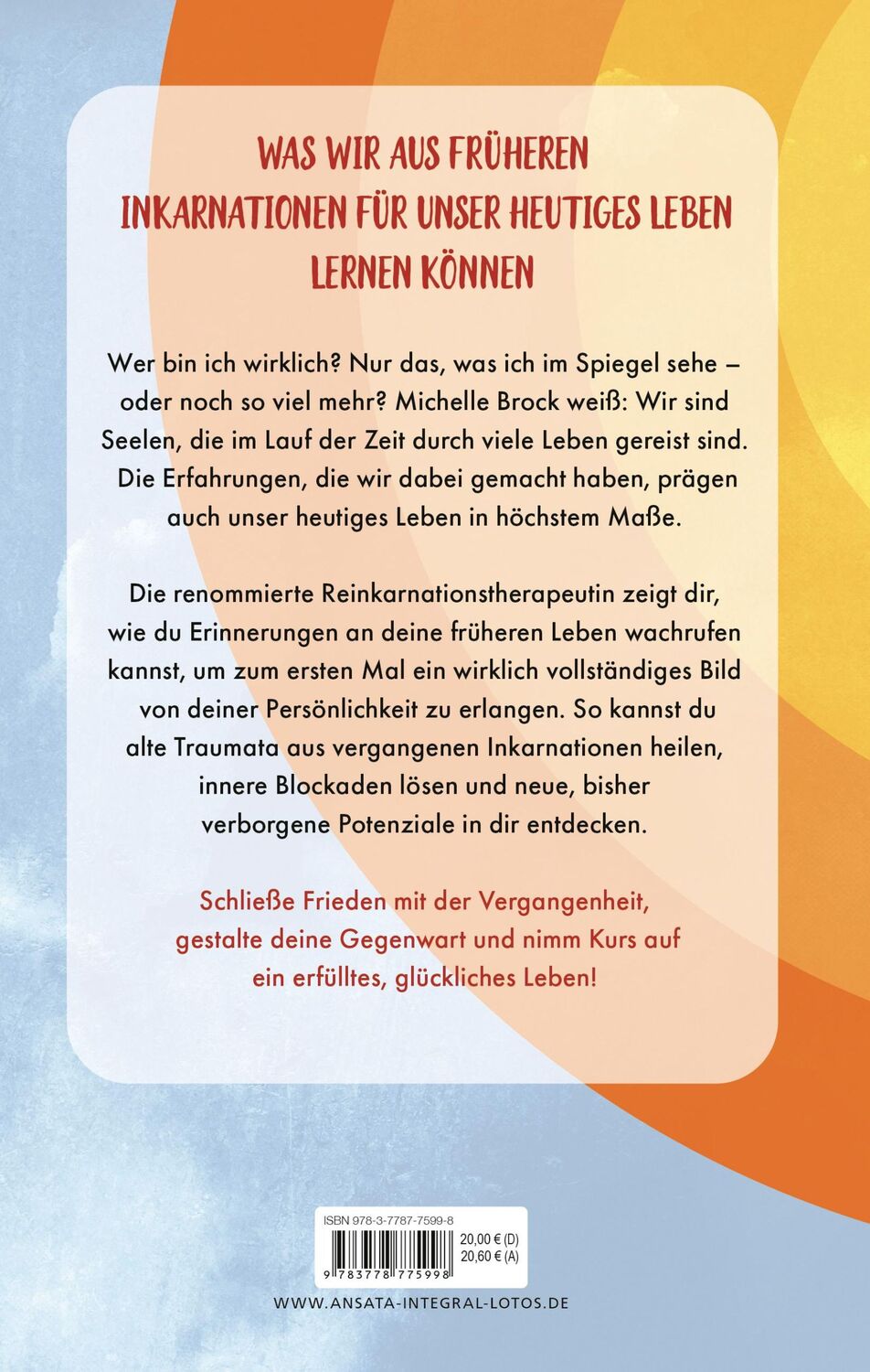 Bild: 9783778775998 | Wer ich war, wer ich bin, wer ich werde | Michelle Brock | Buch | 2024