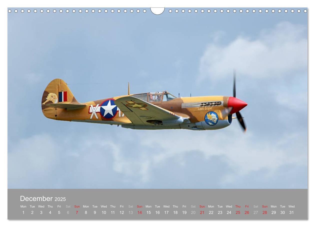 Bild: 9781325964550 | The Flying Legends (Wall Calendar 2025 DIN A3 landscape), CALVENDO...