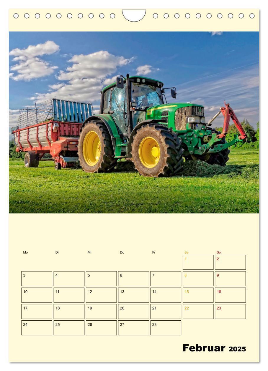 Bild: 9783435903757 | Traktor Giganten (Wandkalender 2025 DIN A4 hoch), CALVENDO...