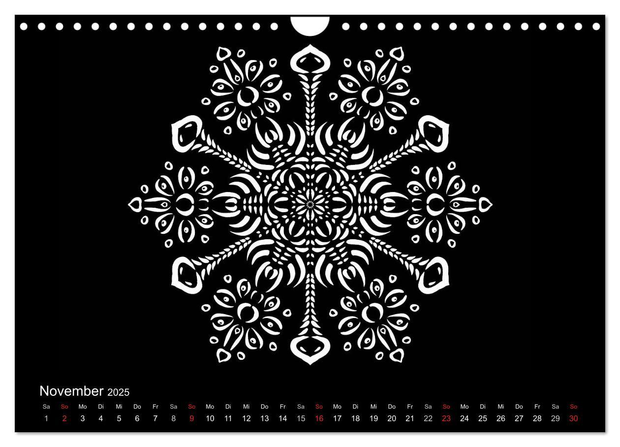 Bild: 9783435463725 | Entspannung und Ruhe durch Mandalas (Wandkalender 2025 DIN A4...