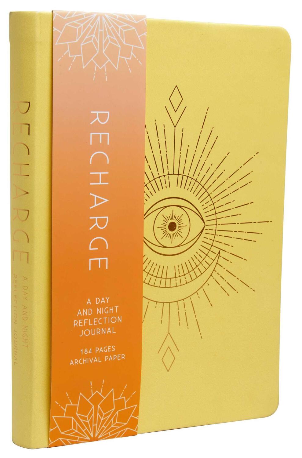 Cover: 9781647222086 | Recharge | A Day and Night Reflection Journal | Insight Editions