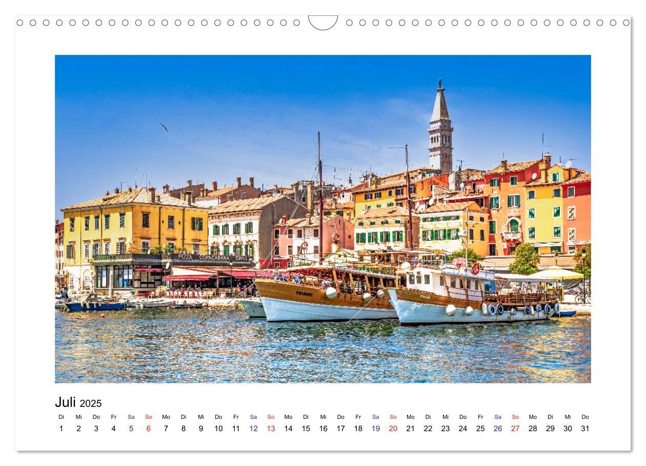 Bild: 9783435175826 | Istrien - Piran ¿ Novigrad ¿ Rovinj ¿ Pula (Wandkalender 2025 DIN...