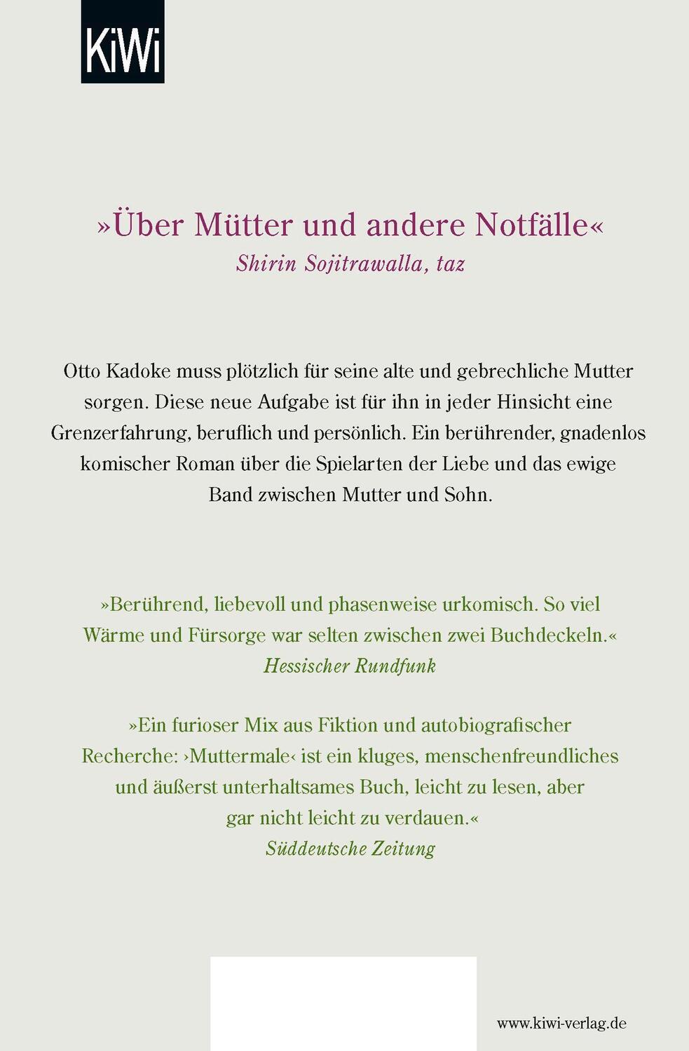 Rückseite: 9783462050707 | Muttermale | Arnon Grünberg | Taschenbuch | 440 S. | Deutsch | 2018