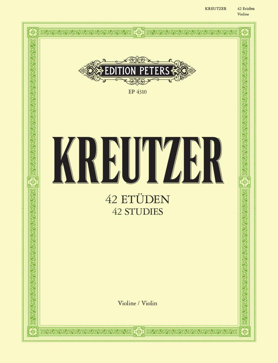 Cover: 9790014022969 | 42 Etüden (Capricen) | für Violine Solo | Rodolphe Kreutzer | Buch