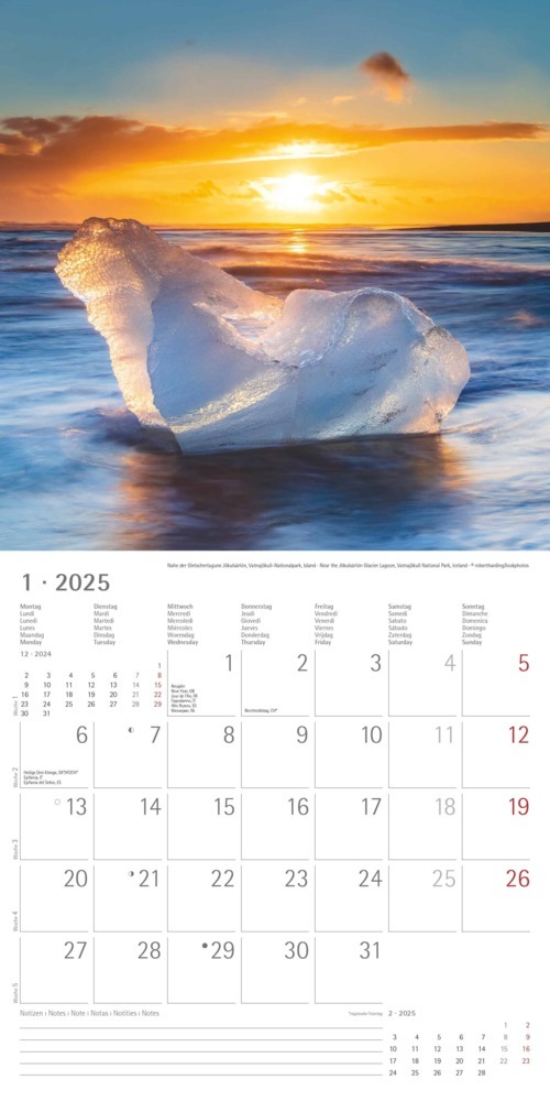 Bild: 4251732340896 | Alpha Edition - Am Meer 2025 Broschürenkalender, 30x30cm,...