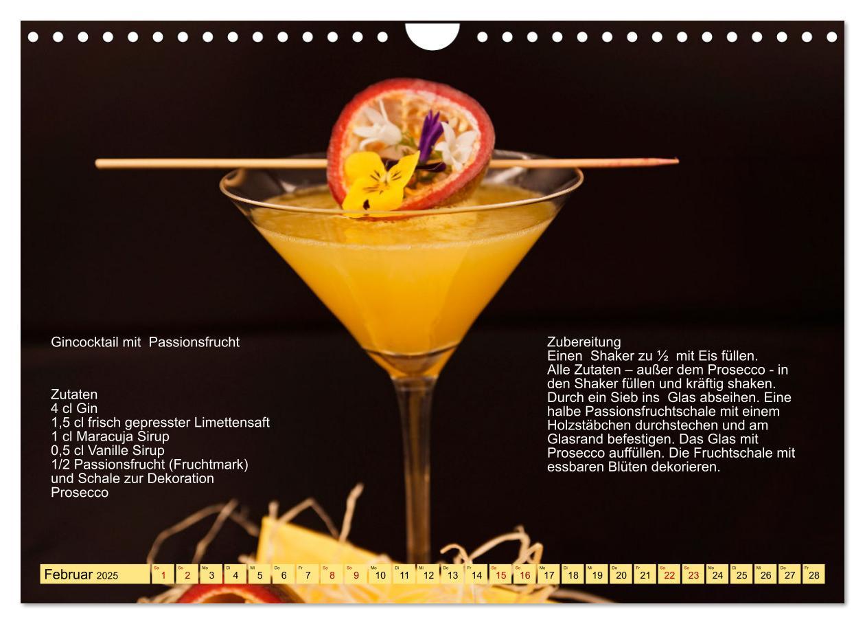 Bild: 9783383999451 | Faszination Gin Cocktails (Wandkalender 2025 DIN A4 quer), CALVENDO...