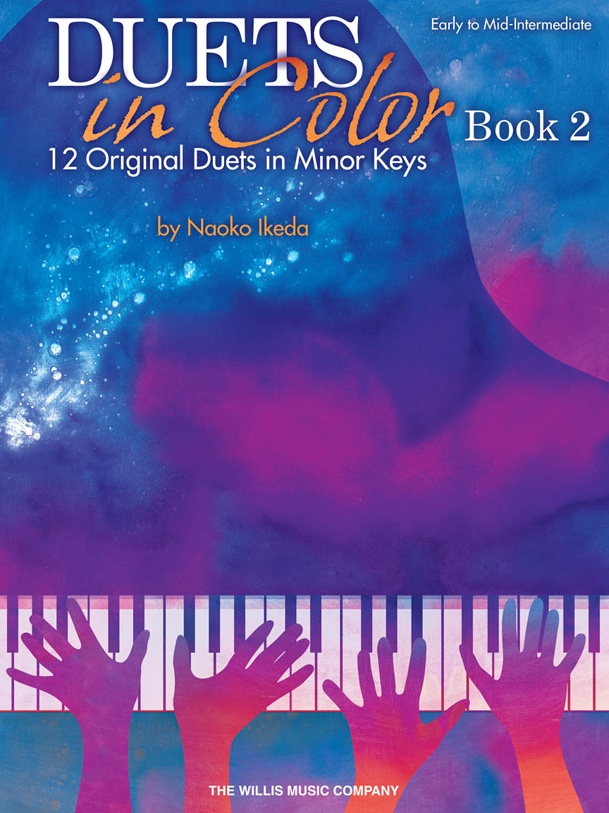 Cover: 884088562762 | Duets in Color - Book 2 | 12 Original Duets in Minor Keys | Ikeda