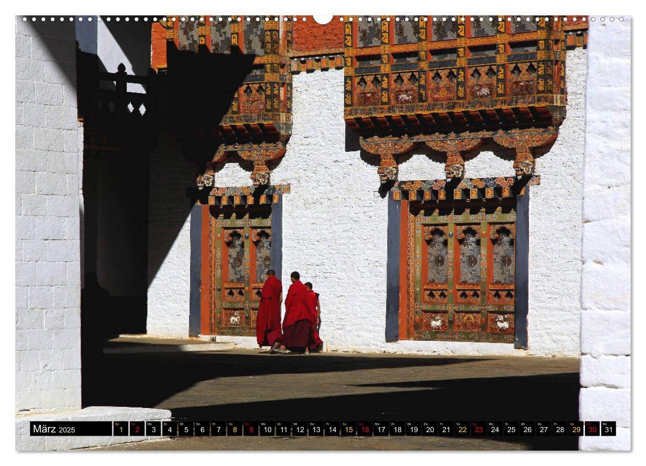 Bild: 9783435332120 | Königreich Bhutan - Juwel am Himalaya (Wandkalender 2025 DIN A2...