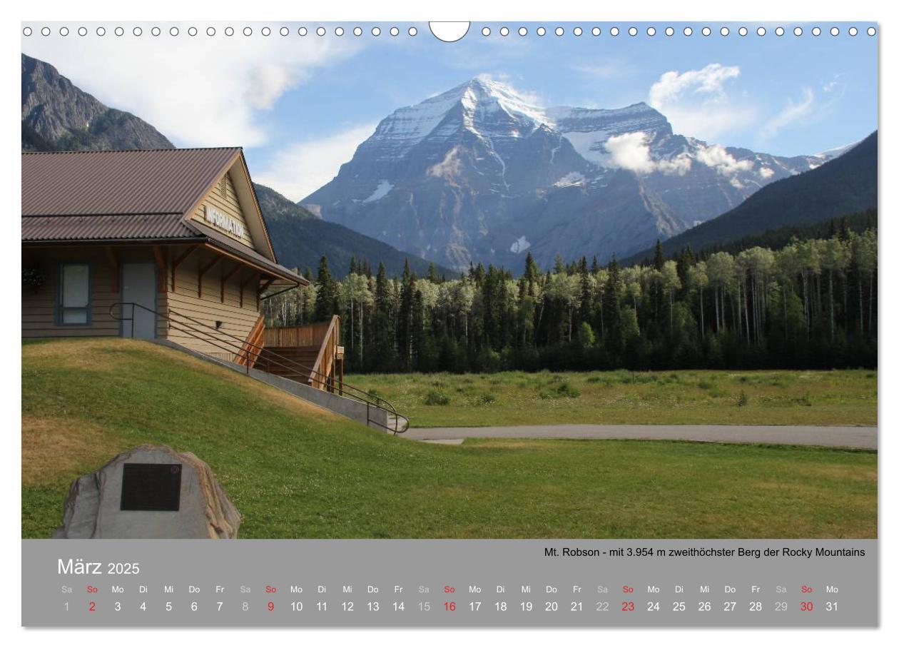 Bild: 9783435576203 | Rocky Mountains 2025 (Wandkalender 2025 DIN A3 quer), CALVENDO...