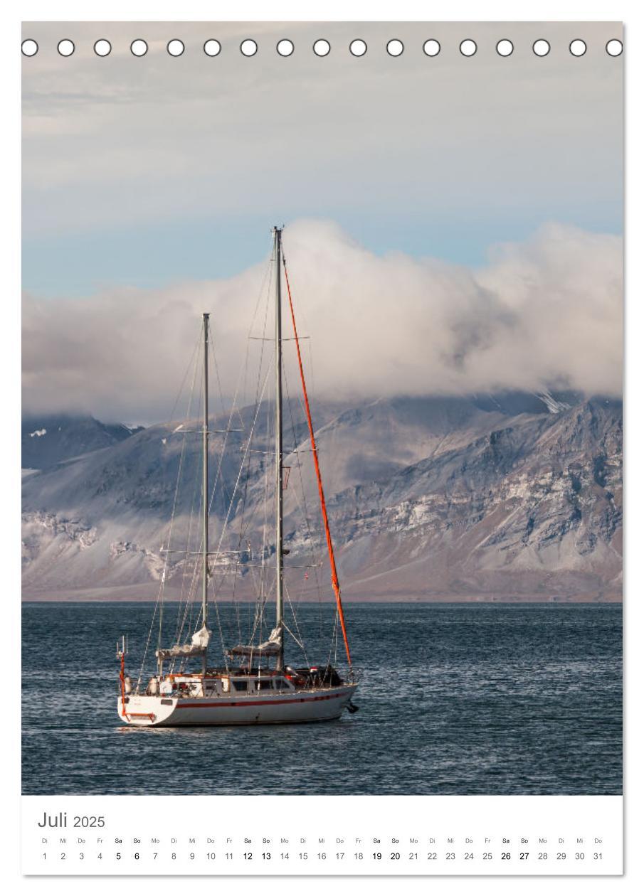 Bild: 9783435846757 | Die Arktis - Naturfotografien aus Spitzbergen (Tischkalender 2025...