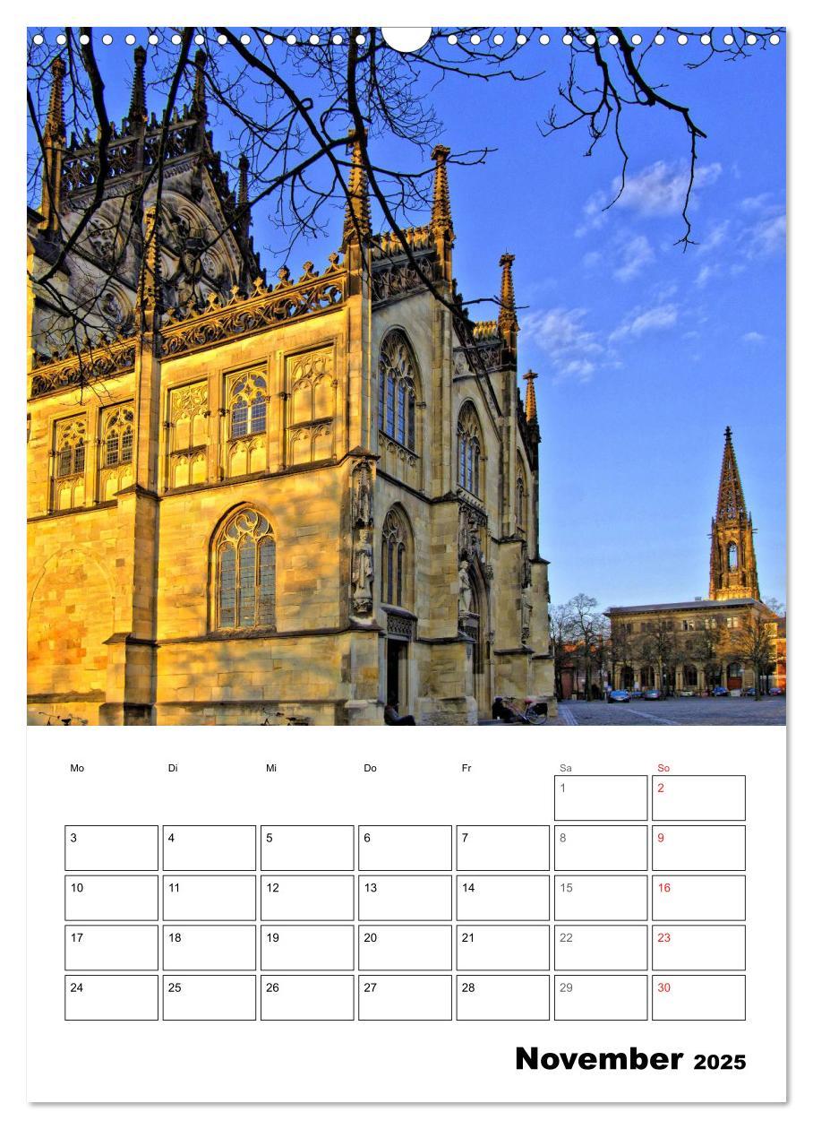 Bild: 9783457028087 | Münster entdecken (Wandkalender 2025 DIN A3 hoch), CALVENDO...