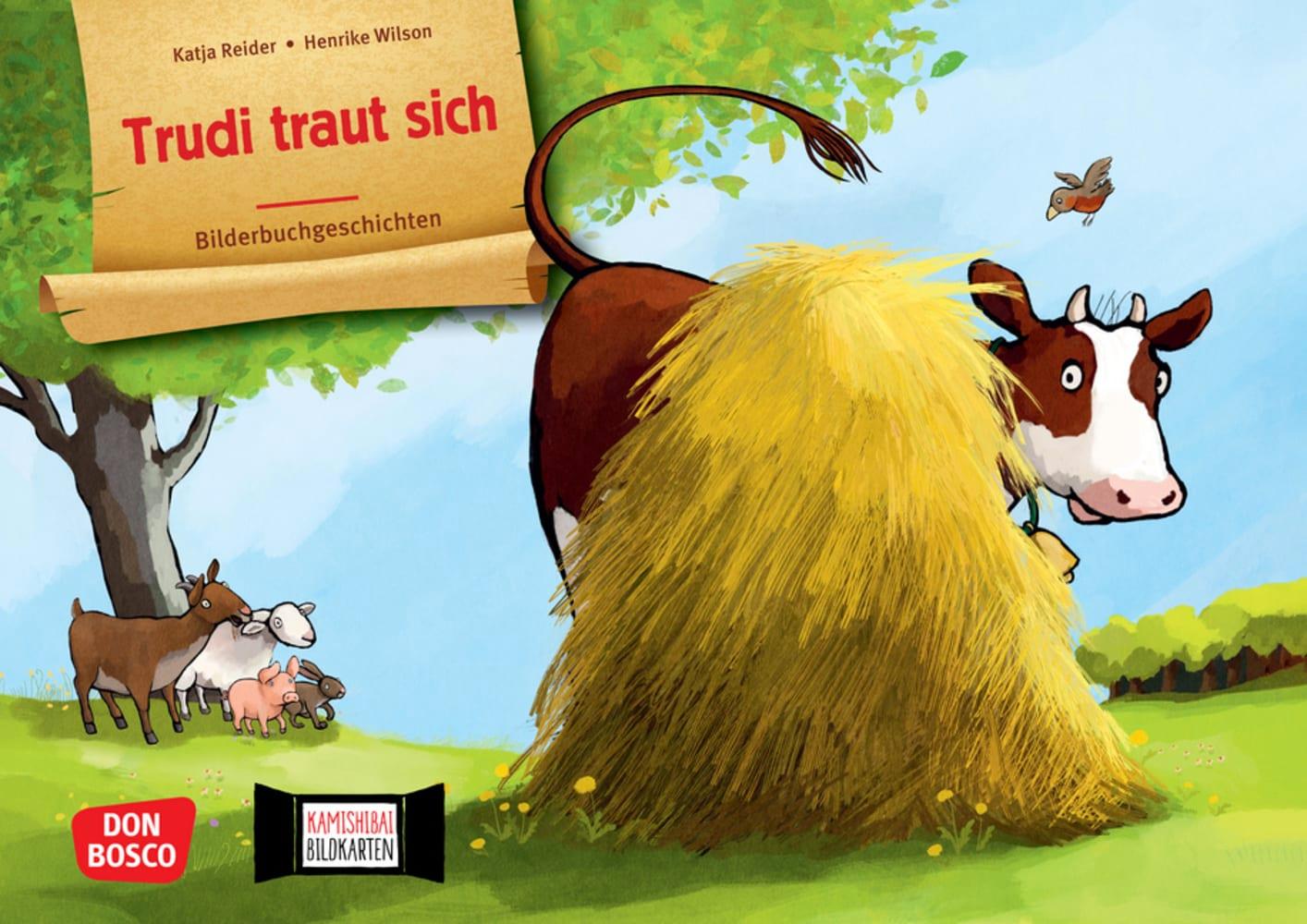 Cover: 4260694922330 | Trudi traut sich. Kamishibai Bildkartenset | Katja Reider | Box | 2024