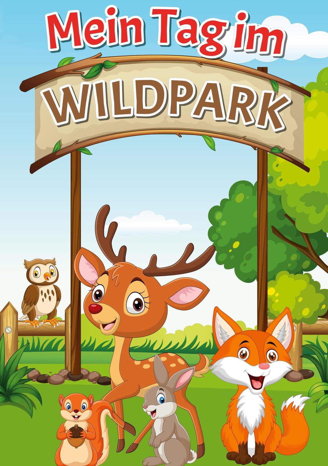 Cover: 9783754360514 | Mein Tag im Wildpark | Patrick Klimesch | Taschenbuch | Booklet