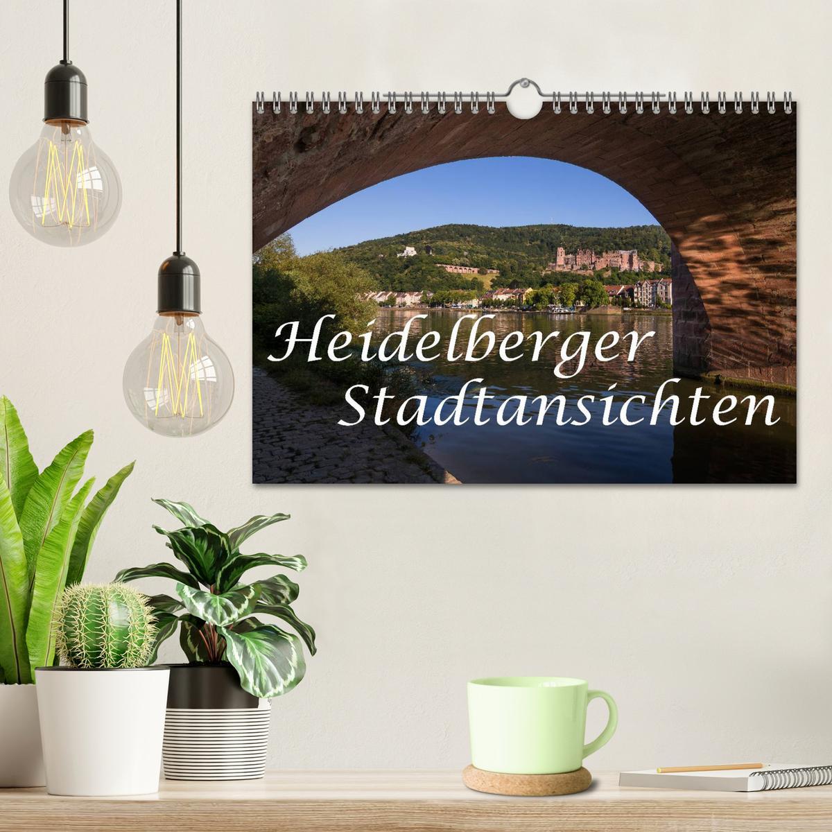 Bild: 9783435696055 | Heidelberger Stadtansichten (Wandkalender 2025 DIN A4 quer),...