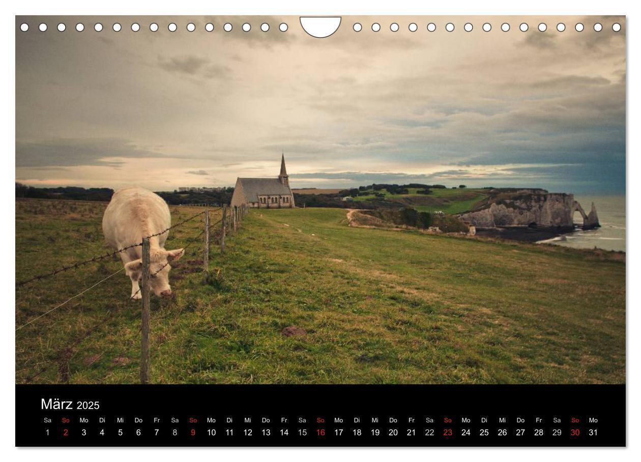 Bild: 9783435784813 | Frankreich Normandie (Wandkalender 2025 DIN A4 quer), CALVENDO...