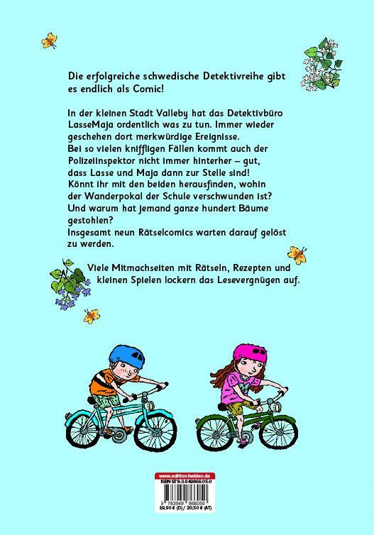 Rückseite: 9783949866050 | Detektivbüro LasseMaja - Die Comics zur Detektivreihe | Martin Widmark