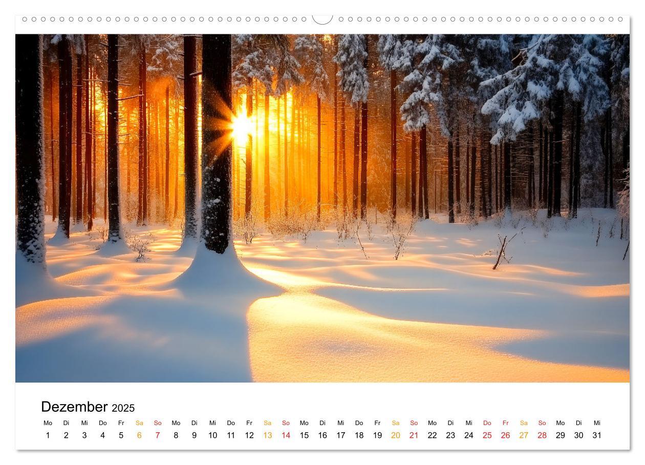 Bild: 9783457224816 | Mystik der Wälder (hochwertiger Premium Wandkalender 2025 DIN A2...