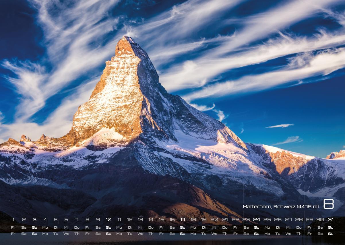 Bild: 9783986733766 | Die Alpen - dem Himmel so nah - 2025 - Kalender DIN A3 | GP-Fever.de