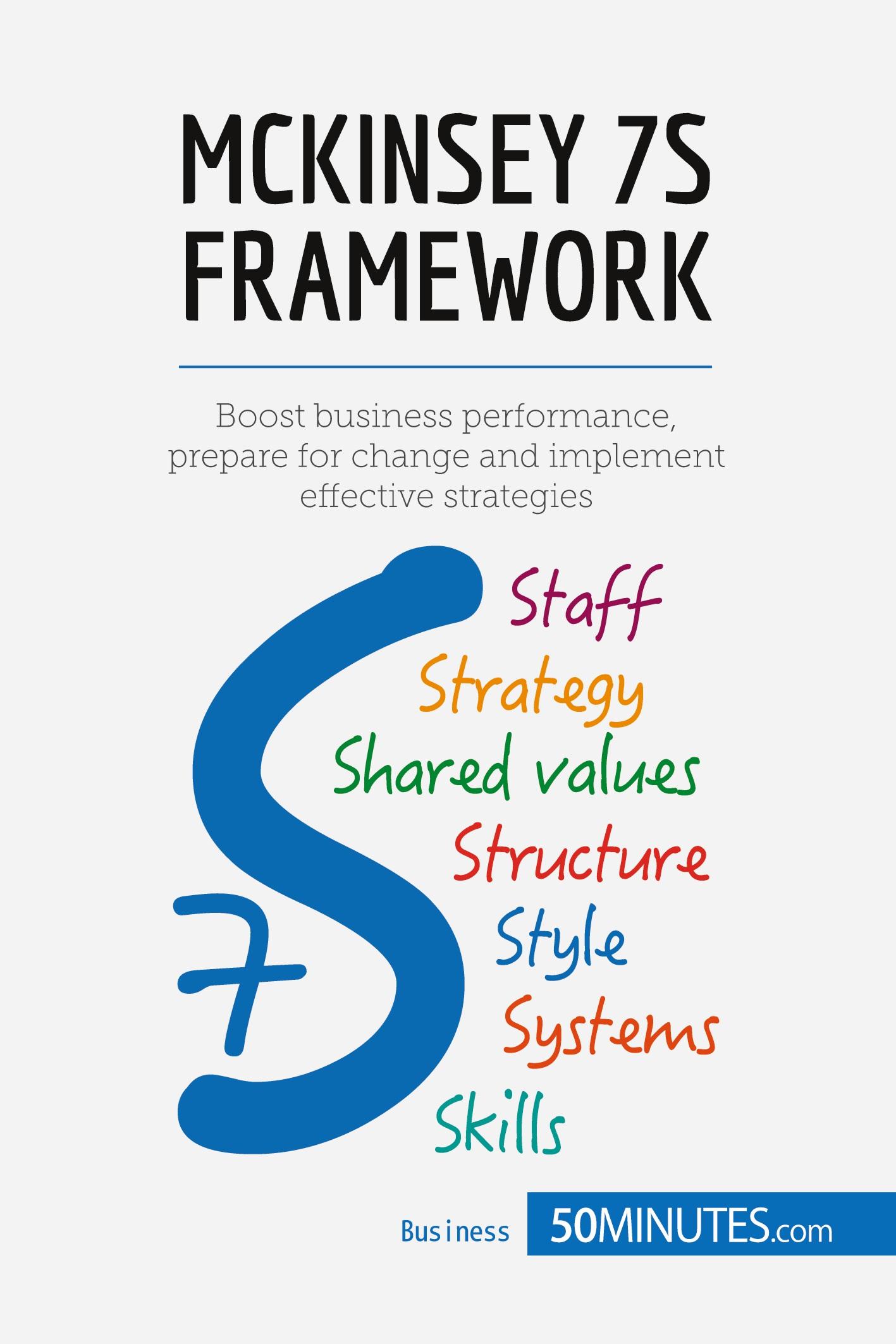 Cover: 9782806269959 | McKinsey 7S Framework | 50minutes | Taschenbuch | Paperback | Englisch