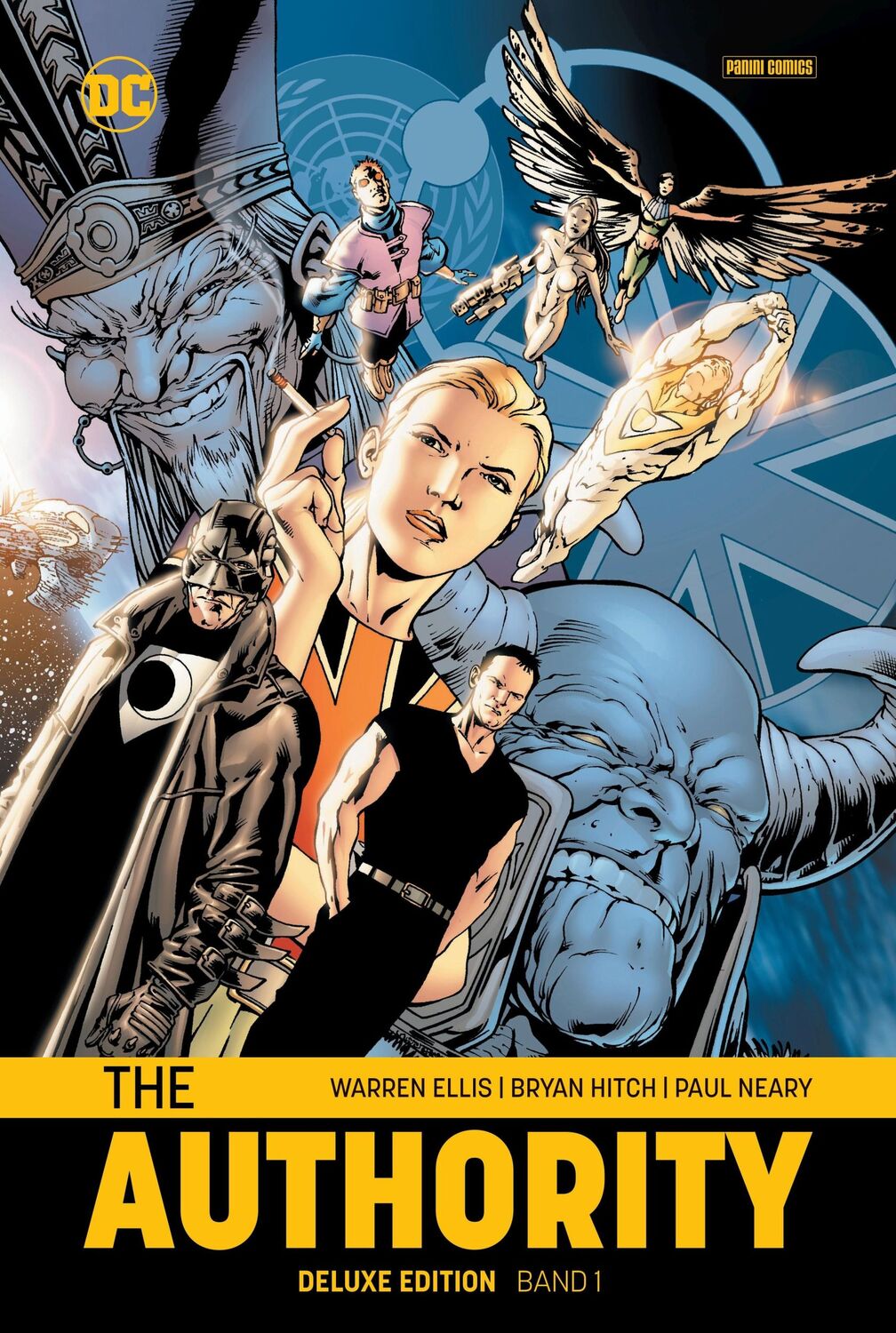 Cover: 9783741635960 | The Authority (Deluxe Edition). Bd. 1 (von 4) | Warren Ellis (u. a.)