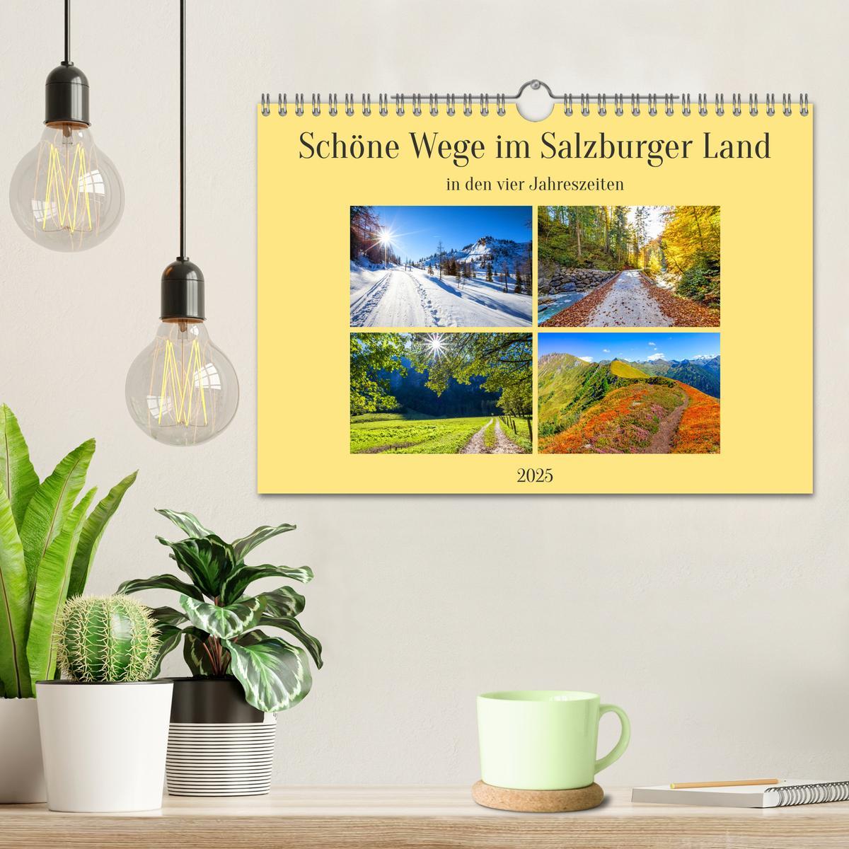 Bild: 9783457133941 | Schöne Wege im Salzburger Land (Wandkalender 2025 DIN A4 quer),...