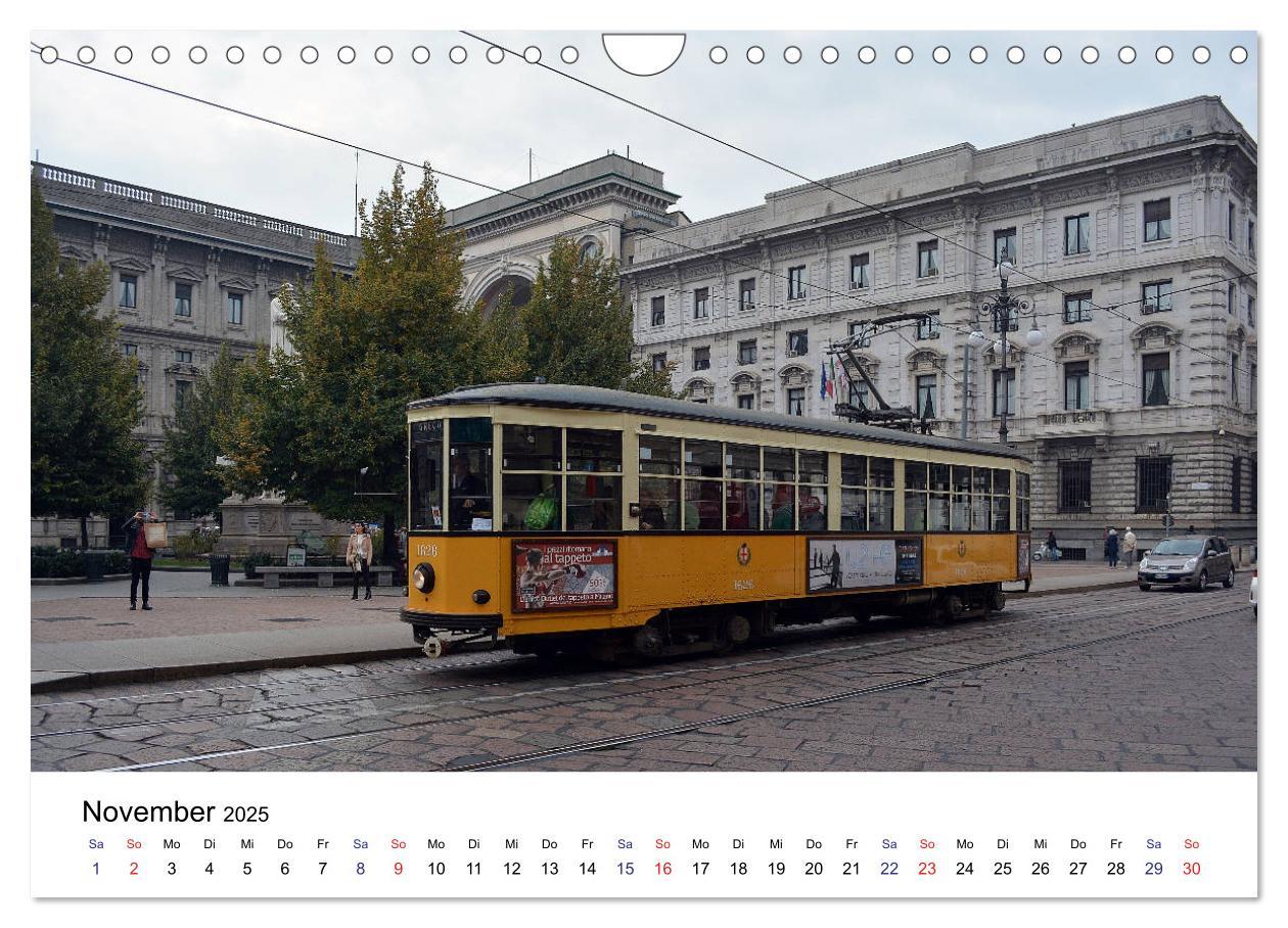 Bild: 9783435464159 | Straßenbahnen in Europa (Wandkalender 2025 DIN A4 quer), CALVENDO...