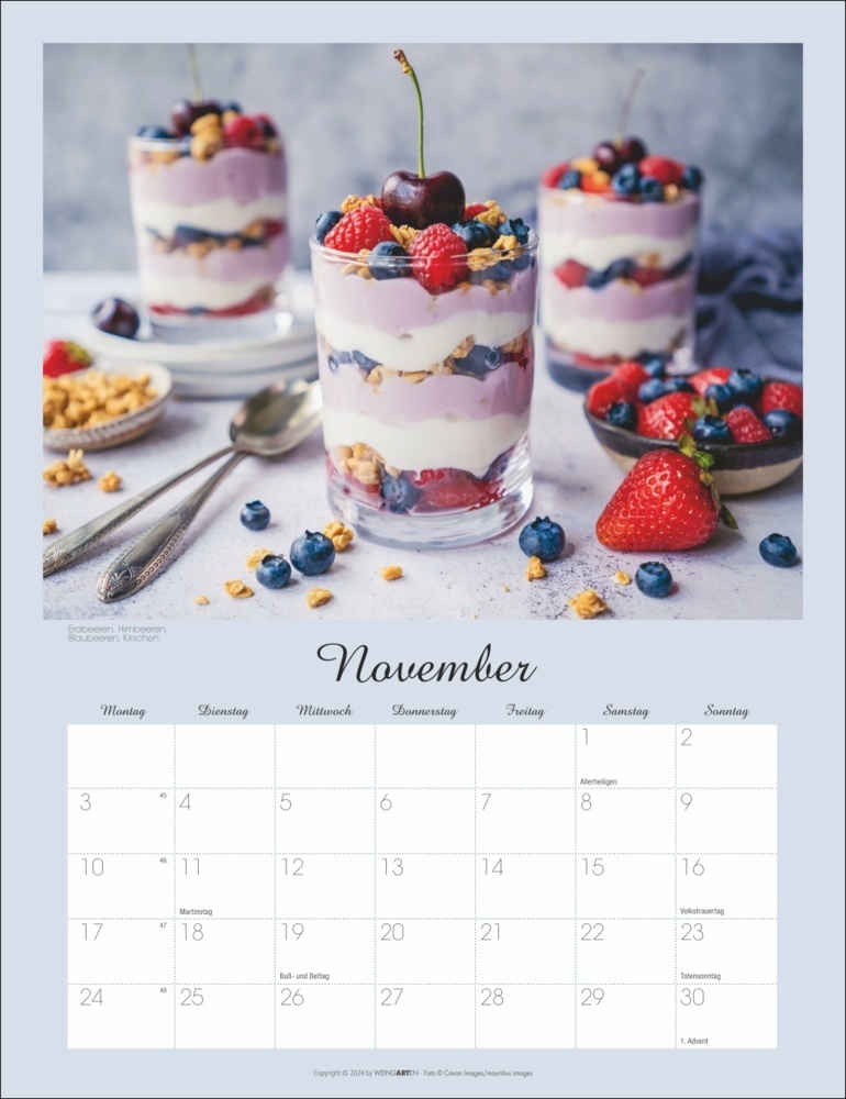 Bild: 9783839901465 | Beeren Kalender 2025 | Kalender | Spiralbindung | 14 S. | Deutsch